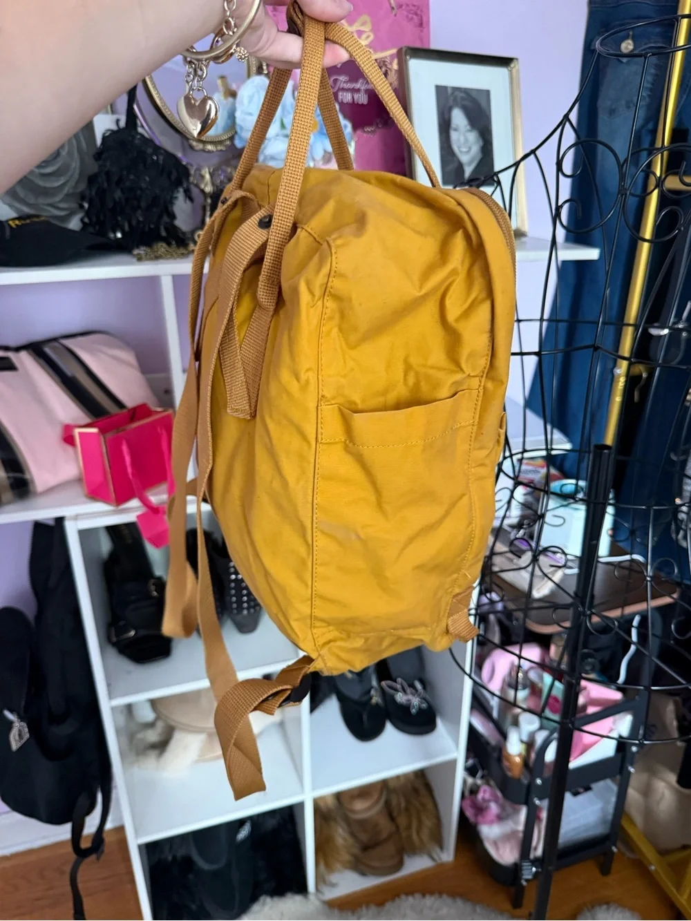 FjällRäven Kånken Laptop Backpack - Mustard Yellow